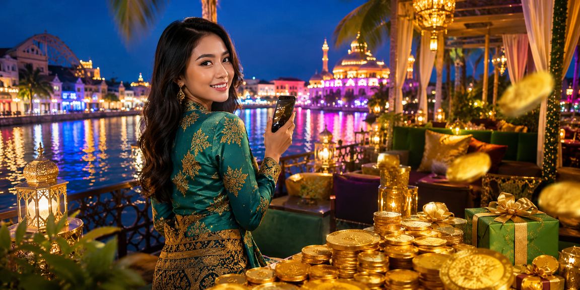 Pengguna Melaka mendaftar dan menikmati bonus perayaan Hari Raya di platform 957
