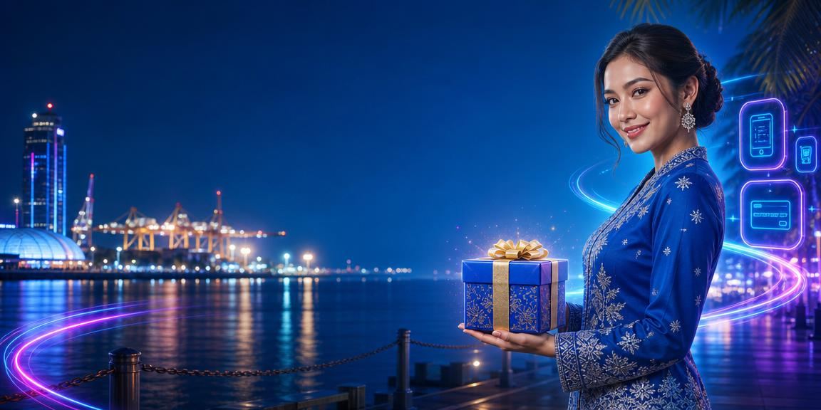 Pemain Malaysia berpakaian baju kurung menikmati permainan kasino dengan penuh semangat